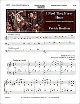 I Need Thee Every Hour Handbell sheet music cover